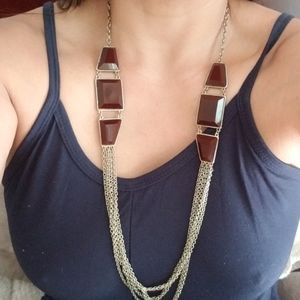 Brown/Maroon Necklace
